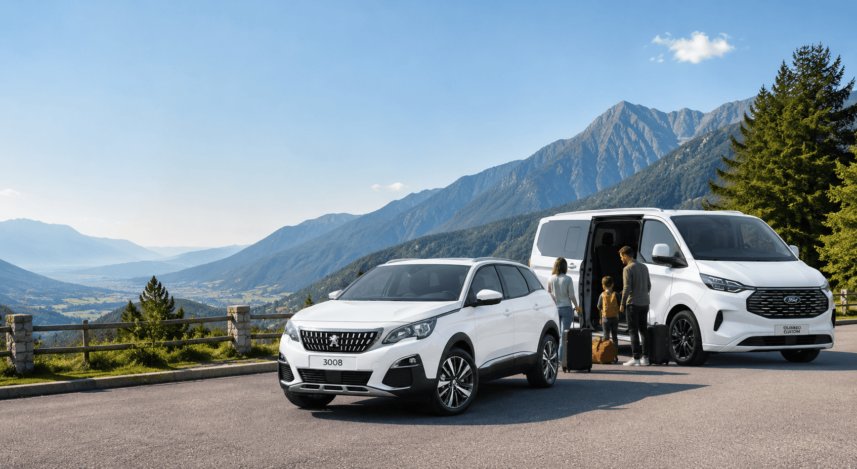 Noleggio auto e minibus a luglio e agosto: la soluzione pratica per viaggi, vacanze e trasferte